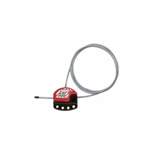 MasterLock Adjustable Cable Lockout; 3ft (91.4cm) Cable S806CBL3 1 MasterLock Adjustable Cable Lockout; 3ft (91.4cm) Cable S806CBL3