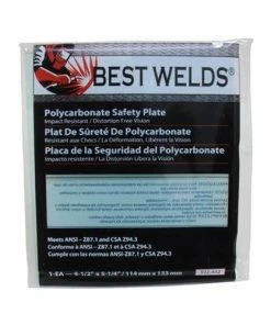 Anchor Brand® Best Welds 4.5" X 5.25" Clear Lens Safety Plate 932-442
