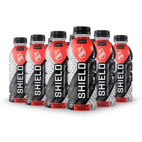 Shield Hydration SHIELD Electrolyte Hydration Ready-to-Drink Bottles CASE OF 12 Pineapple Mango 02-02-16.9-12-PM 1 Shield Hydration SHIELD Electrolyte Hydration Ready-to-Drink Bottles CASE OF 12 Pineapple Mango 02-02-16.9-12-PM