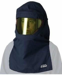 PIP Safety / West Chester PIP AR/FR Multi-Layer Navy Blue Ultralight Ventilated Hood - 40 CAL/CM2 9150-5236V