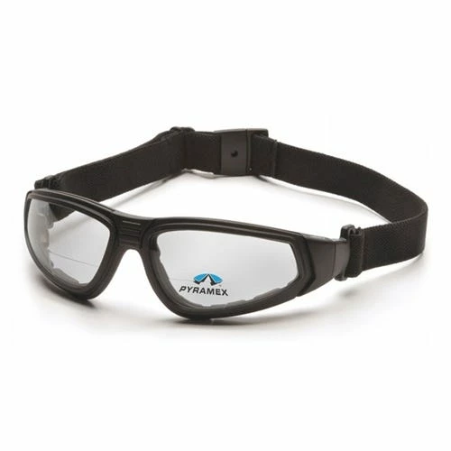 Pyramex Safety Pyramex Clear +2.0 H2X Anti-Fog XSG Reader Lens With Black Strap/Temples GB4010STR20 1 Pyramex Safety Pyramex Clear +2.0 H2X Anti-Fog XSG Reader Lens With Black Strap/Temples GB4010STR20