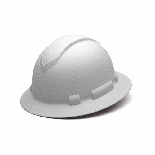 Pyramex Safety Pyramex Ridgeline Full Brim Hard Hat Matte White Graphite Ratchet HP54116 1 Pyramex Safety Pyramex Ridgeline Full Brim Hard Hat Matte White Graphite Ratchet HP54116