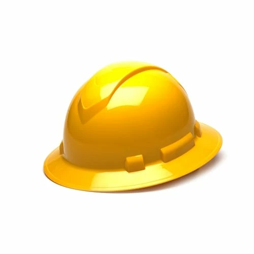 Pyramex Safety Pyramex Ridgeline Full Brim Hard Hat Yellow Ratchet HP54130 1 Pyramex Safety Pyramex Ridgeline Full Brim Hard Hat Yellow Ratchet HP54130