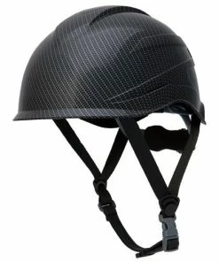 Pyramex Safety Pyramex Ridgeline XR7 Climber Style Hard Hat 6 Point Matte Black Graphite HP76117