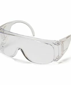 Pyramex Safety Pyramex Solo Over The Glass Clear Lens & Frame Safety Glasses S510S