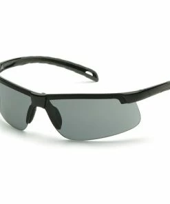 Pyramex Safety Pyramex Ever-Lite Gray H2MAX Anti-Fog Lens With Black Frame SB8620DTM