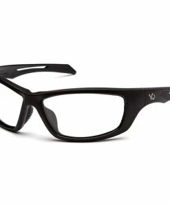 Pyramex Safety Pyramex Venture Gear Tactical Howitzer Clear Anti-Fog Lens With Black Frame VGSB1310T