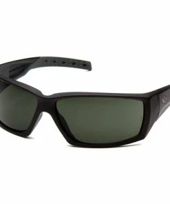 Pyramex Safety Pyramex Venture Gear Tactical Overwatch Gray Anti-Fog Lens With Black Frame VGSB722T