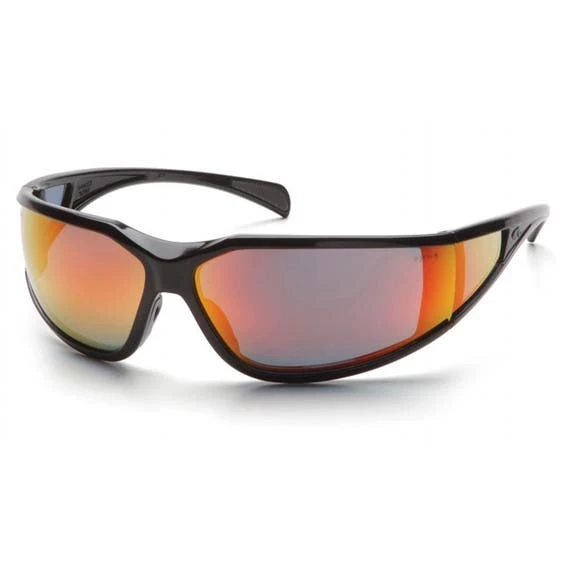 Pyramex Safety Pyramex Exeter Sky Red Mirror Anti-Fog Lens & Black Frame Glasses SB5155DT 1 Pyramex Safety Pyramex Exeter Sky Red Mirror Anti-Fog Lens & Black Frame Glasses SB5155DT