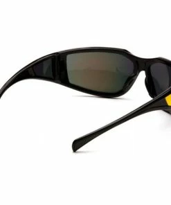 Alternative view of Pyramex Safety Pyramex Exeter Sky Red Mirror Anti-Fog Lens & Black Frame Glasses SB5155DT