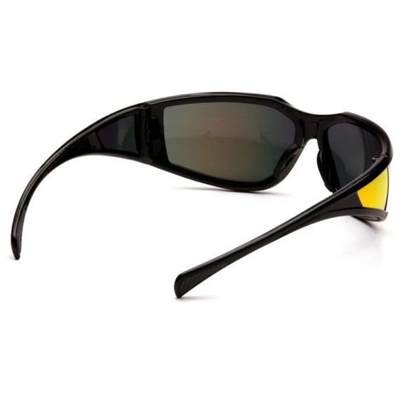 Pyramex Safety Pyramex Exeter Sky Red Mirror Anti-Fog Lens & Black Frame Glasses SB5155DT 2 Pyramex Safety Pyramex Exeter Sky Red Mirror Anti-Fog Lens & Black Frame Glasses SB5155DT - Image 2