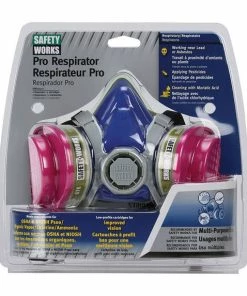 Alternative view of PIP Safety Safty Works Professional Half-Mask PRO Multi-Purpose Respirator - Medium SWX00321