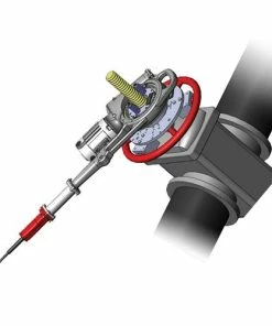 Wheeler-Rex Power Drive Valve Exerciser W/ Counter Clutch And Hand Wheel Adapter 681155