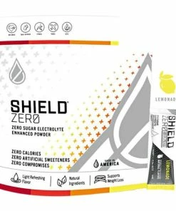 Shield Hydration Shield Zero Electrolyte Hydration Powder Mixes Single Serve - Lemonade Flavored (Box Of 100) Z2-01-01-100-LM